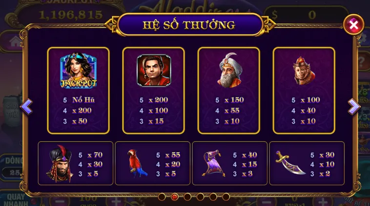 Tuyệt Chiêu Gọi Thần Đèn Giật Jackpot Tiền Tỷ Tại Nổ Hũ Aladin Slots Tại 789Club