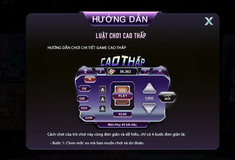 Minigame Cao Thấp Tại 789Club Bí Kíp Đọc Vị Chu Kỳ Lá Bài Để Luôn Thắng