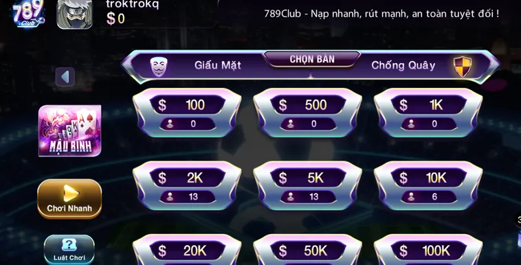 Chiến Thuật Xếp Bài Mậu Binh Tại 789Club Bất Bại Từ Các Cao Thủ Lão Luyện