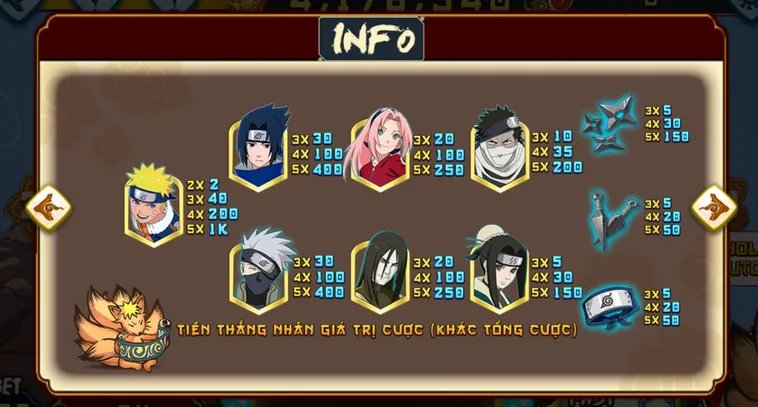 Chinh Phục Sảnh Nổ Hũ Naruto Slots Tại 789Club Rinh Ngay Kho Báu Khổng Lồ