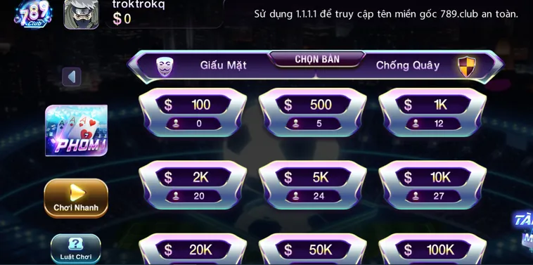 Nâng Cao Tỷ Lệ Thắng Bằng Chiến Thuật Câu Bài Phỏm Tại 789Club Khôn Ngoan