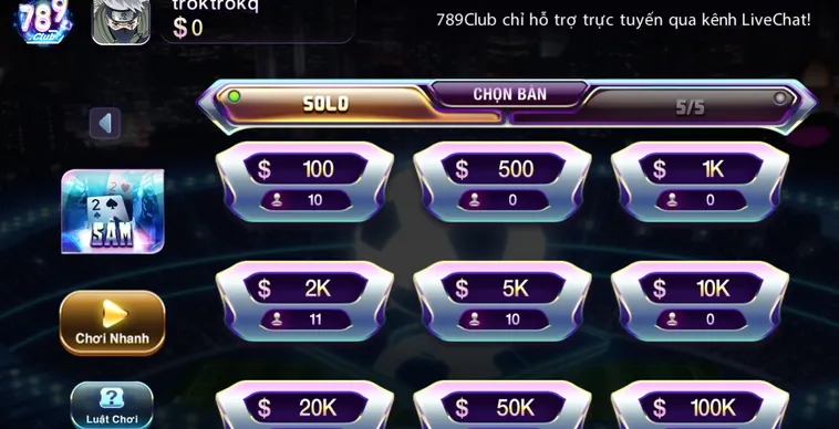 Bí Quyết Tố Tiền Đổi Đời Thần Tốc Tại Sảnh Sâm Tại 789Club Cho Tân Thủ