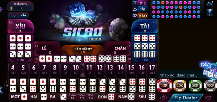 Cẩm Nang Thực Chiến Sảnh Sicbo Casino Tại 789Club Săn Lợi Nhuận Khủng