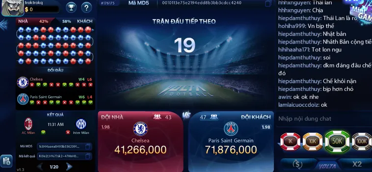Báo Cáo Sát Thực Thuật Toán Kèo Tài Xỉu Sảnh Bóng Đá Volta Tại 789Club
